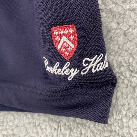 FJ Footjoy Navy Golf‎ Polo Men’s Sz Large - Picture 3 of 4